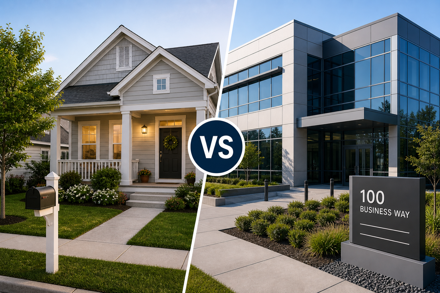 Residential Address vs. Commercial Address for an LLC: What’s the Difference?