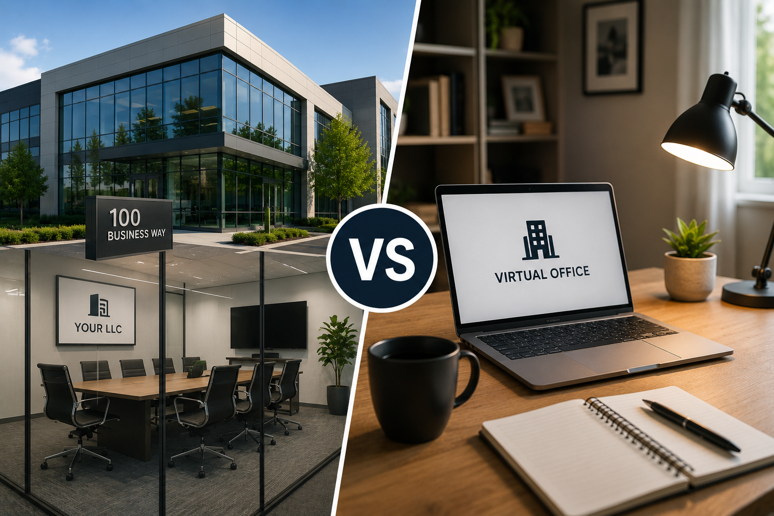 Physical Office vs. Virtual Office for an LLC: What’s the Difference?